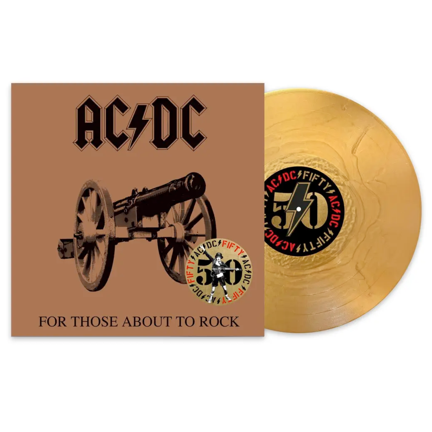 AC/DC – For Those About to Rock (Gold Vinyl LP)